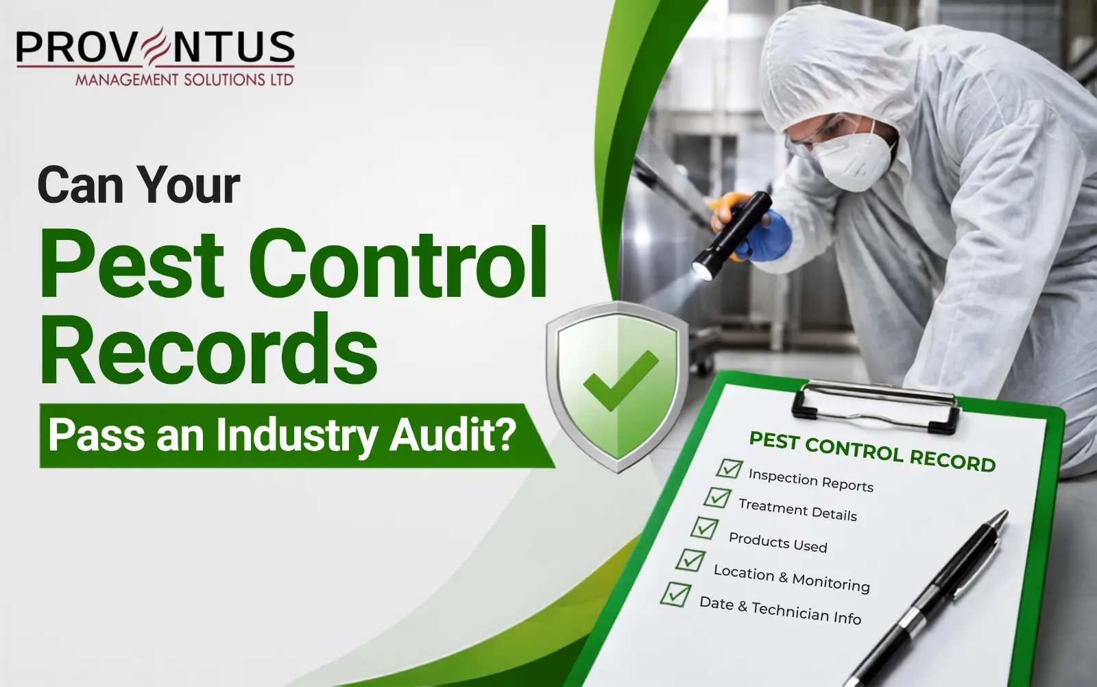 Can Your Pest Control Records Pass an Industry Audit?