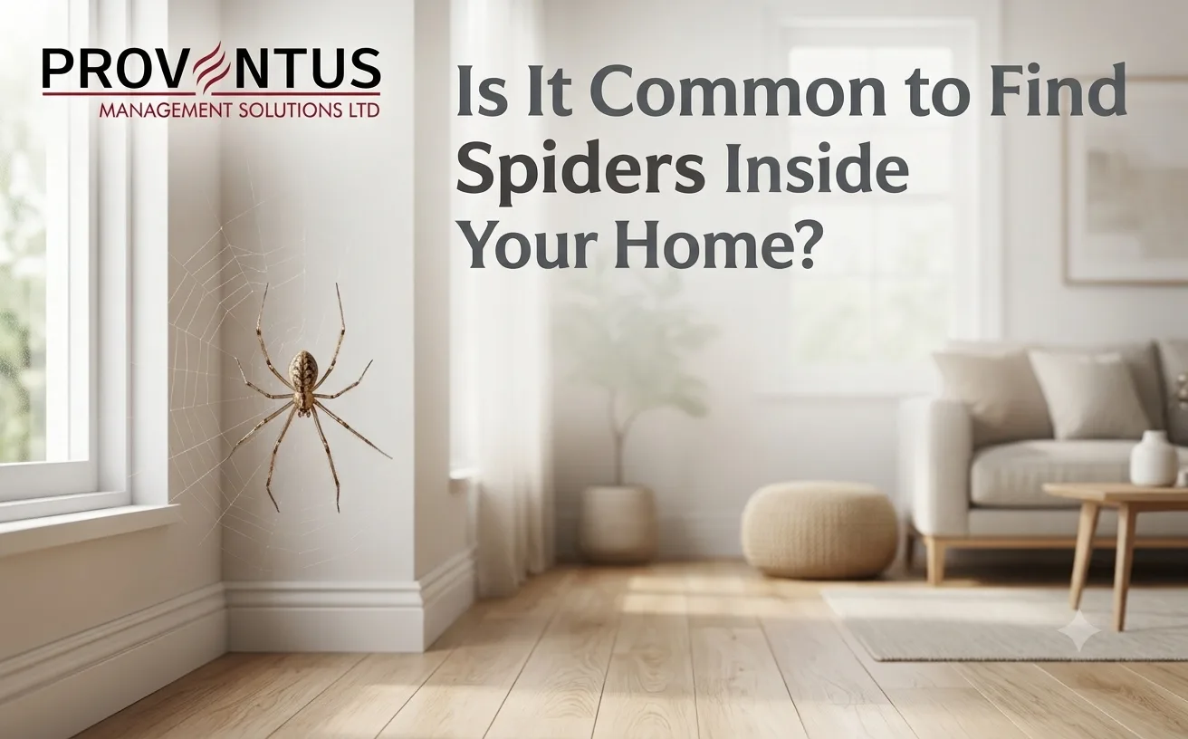 Is It Common to Find Spiders Inside Your Home? 