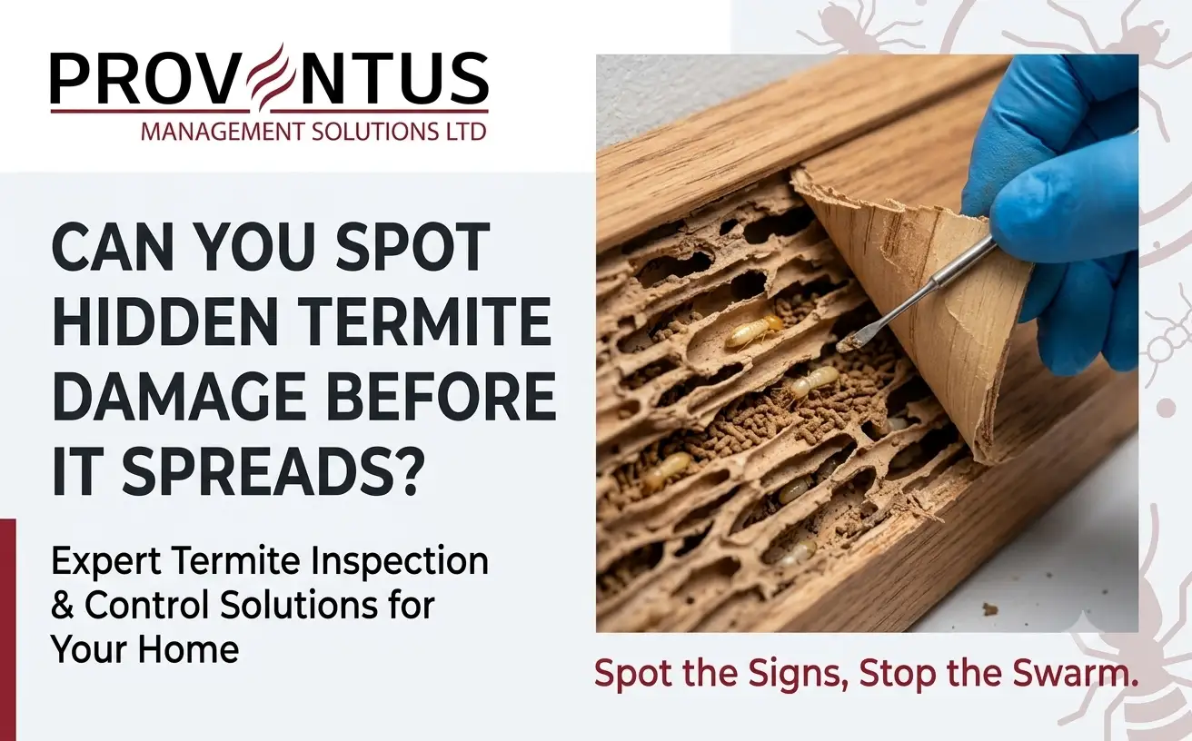Can You Spot Hidden Termite Damage Before It Spreads?