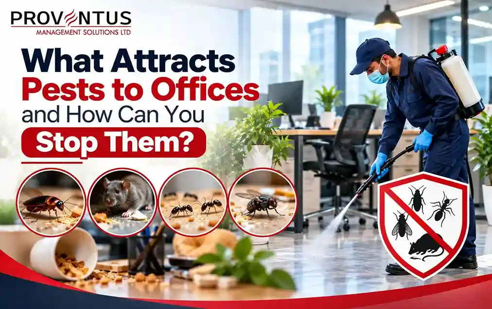 What Attracts Pests to Offices and How Can You Stop Them?