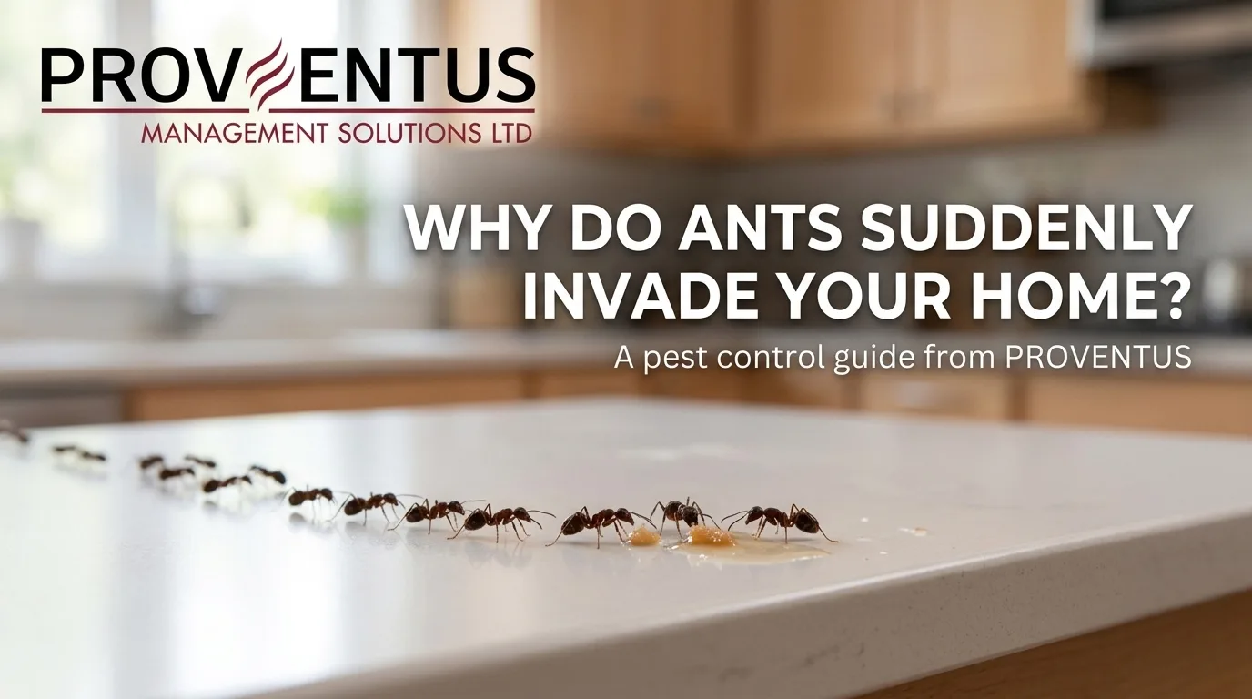 Why Do Ants Suddenly Invade Your Home?